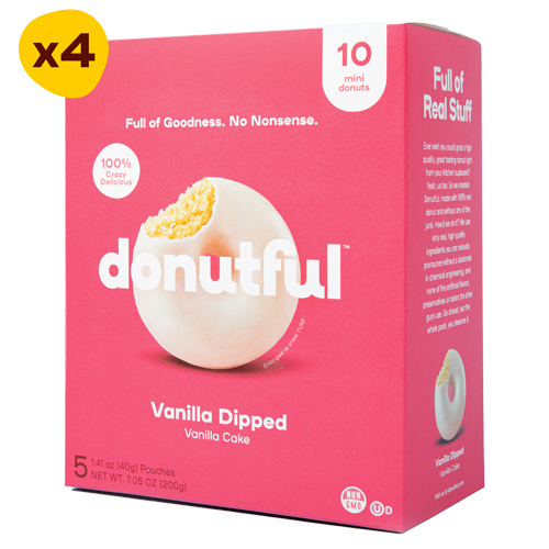 Box of Vanilla Dipped Donutful Donuts